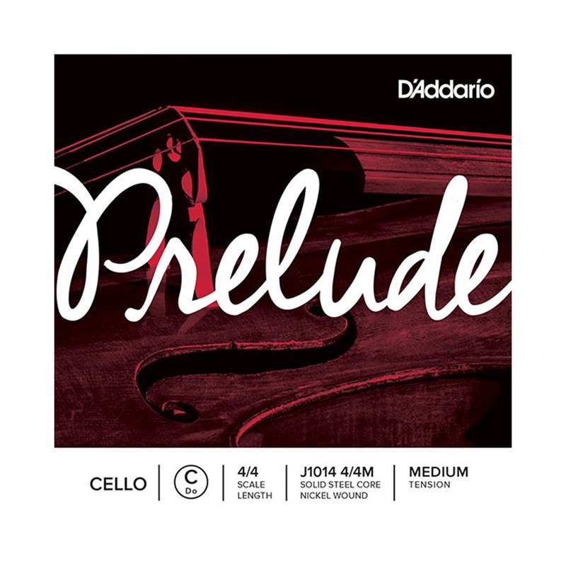 D'Addario J1013 4/4M Prelude Cello 4/4 Medium Tension Single G String
